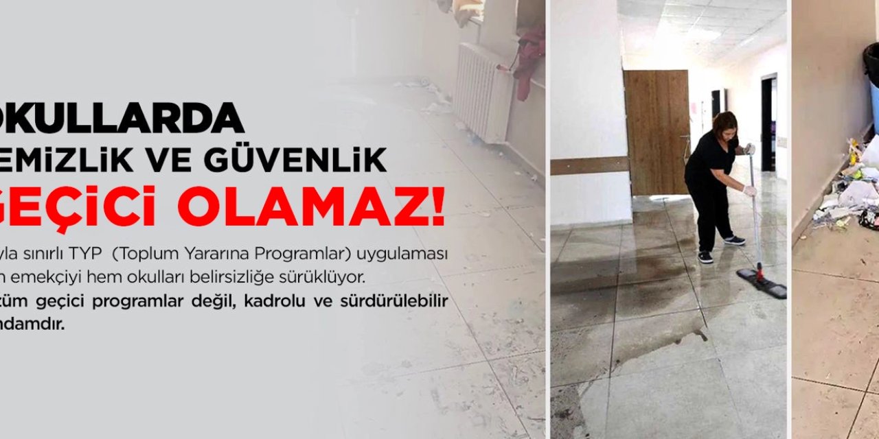 TYP Sona Eriyor, Okullar Belirsizlikte: Temizlik ve Güvenlik Krizi Kapıda (Kardeş Haber)