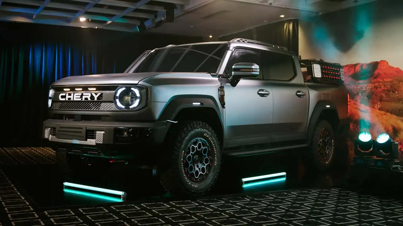 Geleceğin Pickup’ı Tanıtıldı: Chery’den Dudak Uçuklatan Tasarım!