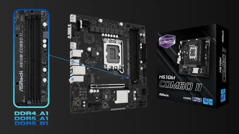 ASRock, DDR4 ve DDR5 uyumlu yeni anakart geliştirdi (Kardeş Haber)