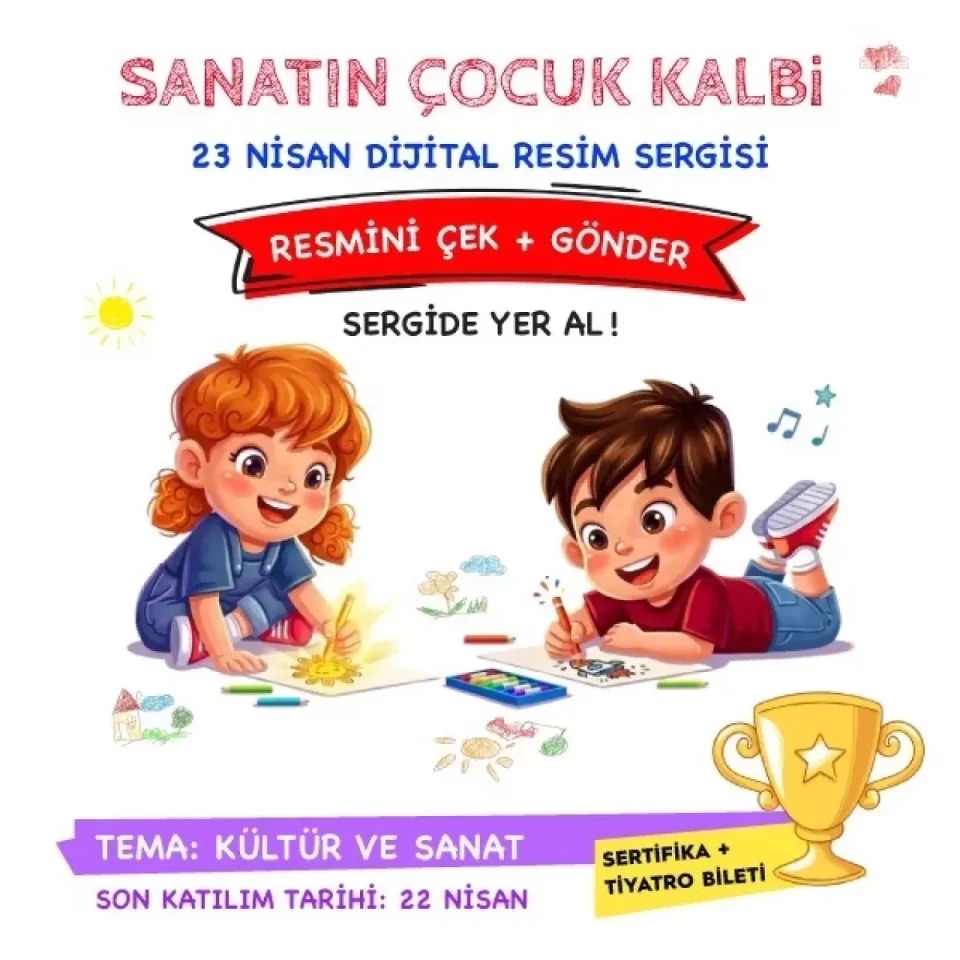 Ataşehir’de Bayram Coşkusu: 23 Nisan’a Özel Dijital Sanat Sergisi Kapılarını Açtı!(Kardeş Haber)