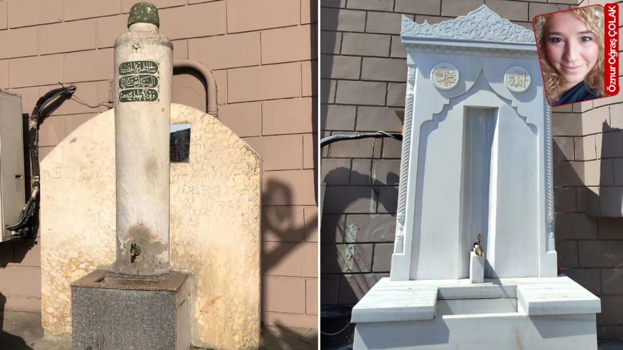 285 yıllık Yalıköy çeşmesinin restorasyonu tepki topladı: Tarihe şiddet!