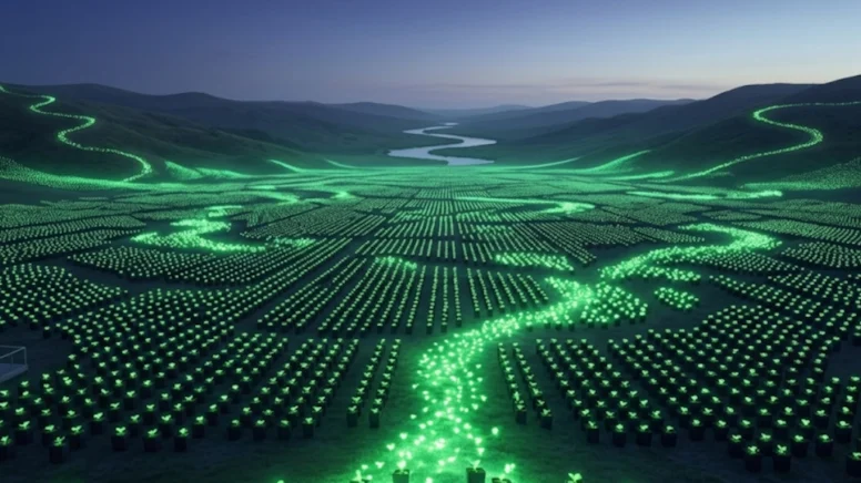 Sokak Lambalarına Veda: Elektriksiz Işık Yayan Genetiği Değiştirilmiş Bitkiler Geliyor