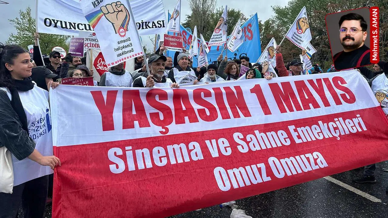 Sanatçılar ve sanat emekçileri 1 Mayıs’ta alanlara çıktı